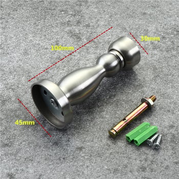 Stopper magnetic pentru ușă din oțel inoxidabil 304, magnet încorporat, montaj pe perete, pentru interior