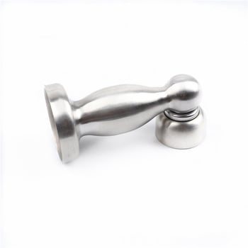 Stopper magnetic pentru ușă din oțel inoxidabil 304, magnet încorporat, montaj pe perete, pentru interior