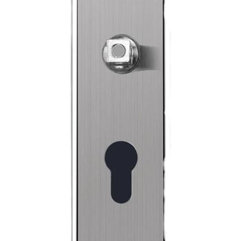 Set mâner ușă din oțel inoxidabil cu accesorii pentru încuietori, universal pentru uși interioare (baie, dormitor, toaletă)
