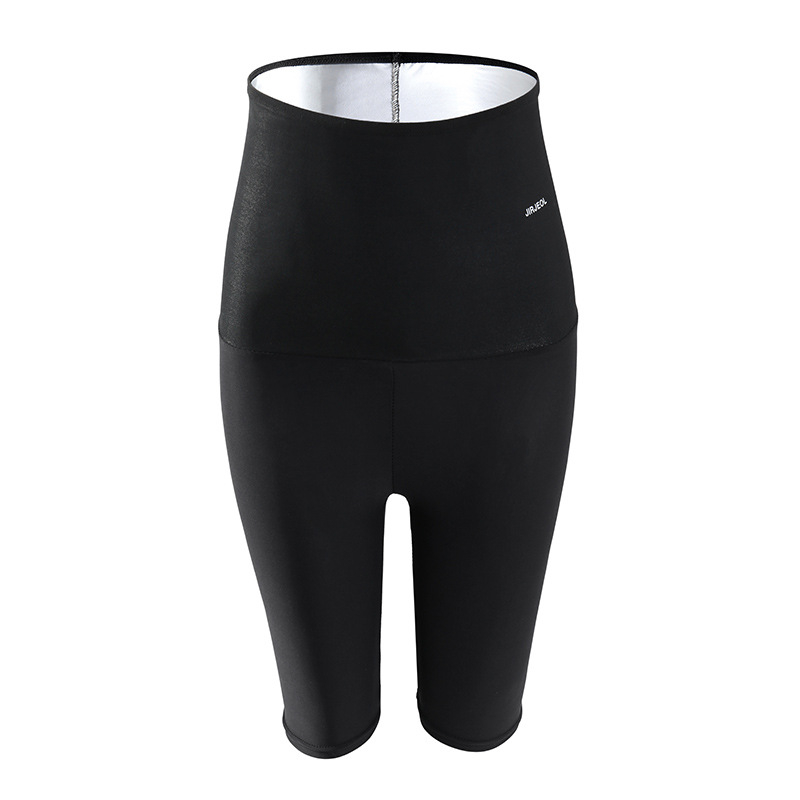 Pantaloni capri pentru femei, talie înaltă, modelare corp, transpirație intensificată, subțierea taliei și ridicarea feselor, pentru sport, alergare și yoga