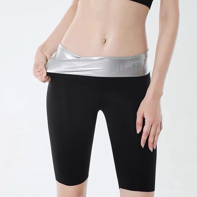 Pantaloni capri pentru femei, talie înaltă, modelare corp, transpirație intensificată, subțierea taliei și ridicarea feselor, pentru sport, alergare și yoga