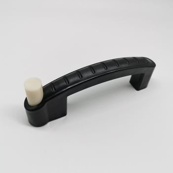 HSL-2 mâner stâng, mâner din plastic negru, mâner ABS montat pe suprafață, mâner ușă sertare al dulapului