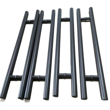 Mâner pentru ușă din aliaj de aluminiu pentru sticlă, pentru uși glisante, fără cadru, îngroșat
