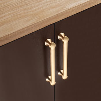 Maner de usa pentru dulap, auriu, stil neochinezesc modern minimalist.