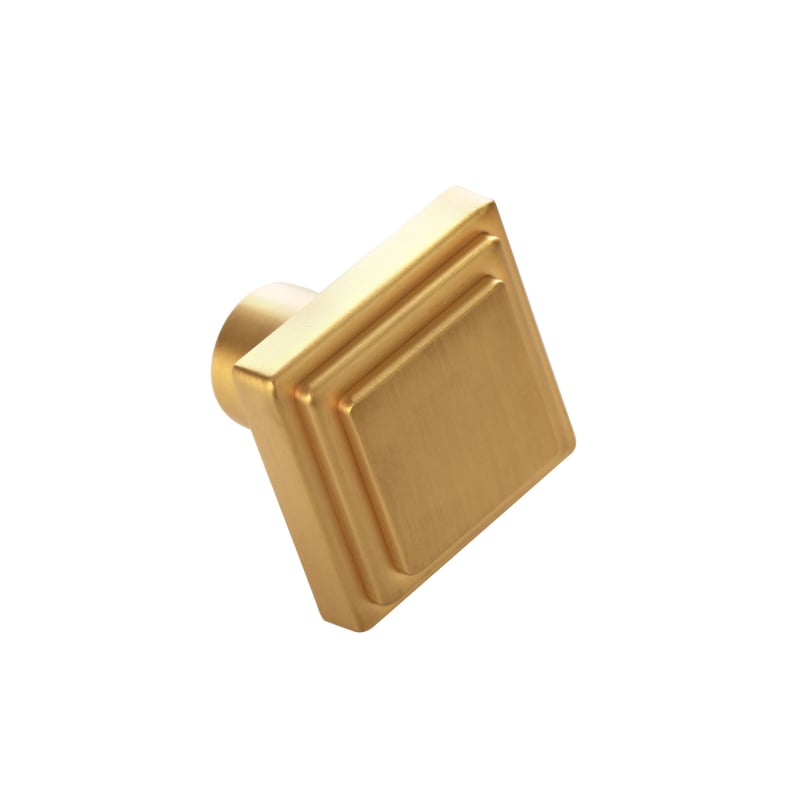 Maner din cupru pur pentru mobilier, mâner pătrat solid, mic, pentru uși și sertare, cu o singură gaură