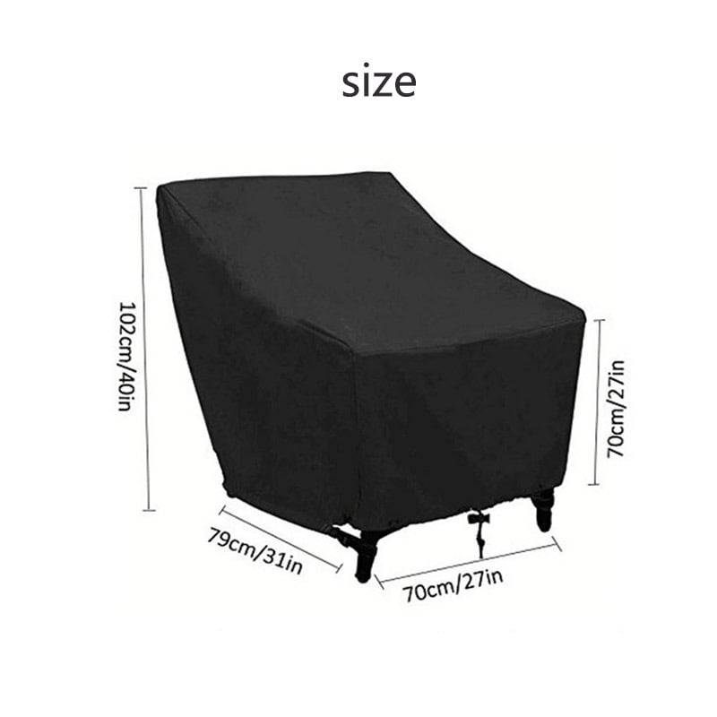 Husă pentru mobilier de exterior: canapea și scaune, masă de grădină și scaune, impermeabilă, protecție UV, rezistentă la praf, pentru terasă.