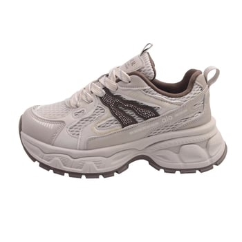 Pantofi de damă cu talpă groasă, stil dad sneakers, primăvara 2026, crește înălțimea pentru siluete mici, pantofi sport casual la modă