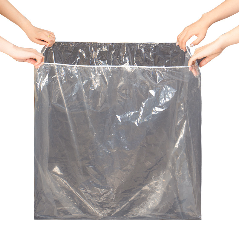 Geantă pătrată anti-praf pentru echipamente, mare, cu șnur elastic, bază pătrată, material PE