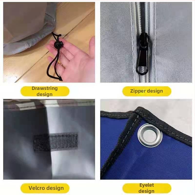 Husă de exterior pentru echipamente – impermeabilă, rezistentă la praf, protecție UV, pentru utilaje, mobilier și electrocasnice