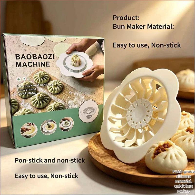 Szirm alakú gombóc forma, shumai készítő, új modell, konyhai eszköz