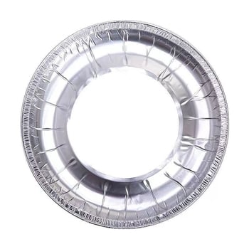 Pad antiulei pentru aragaz pe gaz, protecție bucătărie, inel pătrat din folie de aluminiu, rezistent la temperaturi înalte