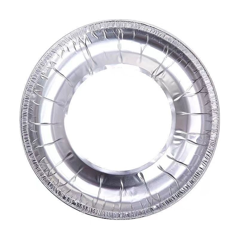 Pad antiulei pentru aragaz pe gaz, protecție bucătărie, inel pătrat din folie de aluminiu, rezistent la temperaturi înalte
