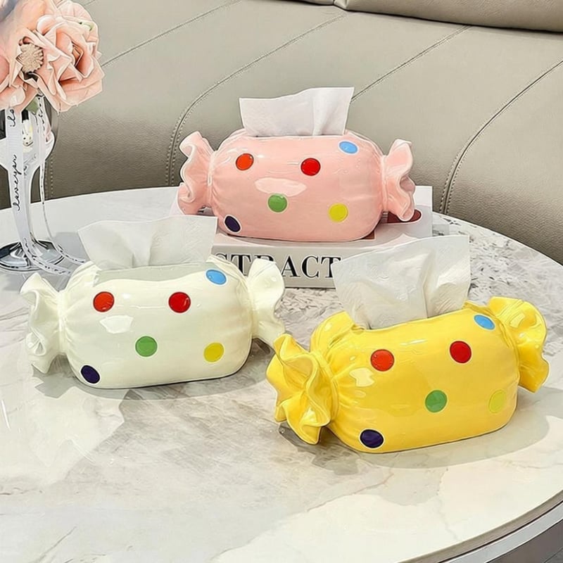Cutie de șervețele cu design creativ pentru sufragerie, decor pentru masă de dining și masă de cafea, suport pentru telefon din lemn