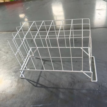 Coș din plasă metalică pentru congelator orizontal, afișare și depozitare a alimentelor