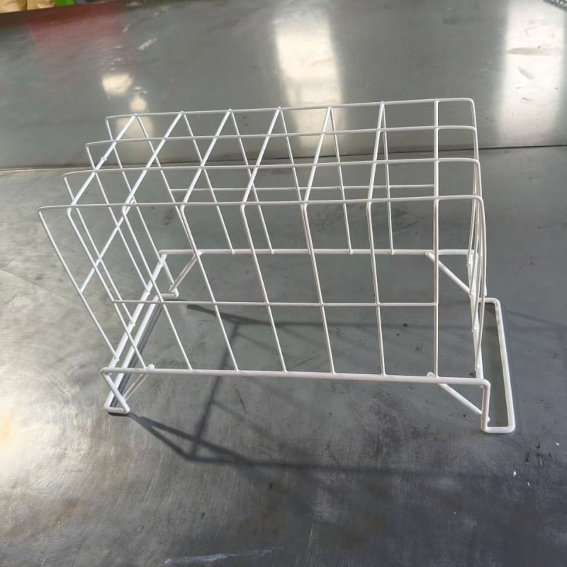 Coș din plasă metalică pentru congelator orizontal, afișare și depozitare a alimentelor