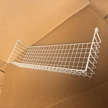 Coș suspendat multifuncțional cu design din grilă metalică, pentru balcon, ghiveci de flori, dimensiune mare