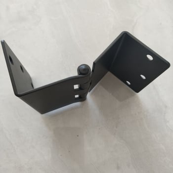 Balama universală din fier pentru mobilier și ușile de dulap, patru foi, șase sau opt găuri, îndoire simplă, hardware îngroșat