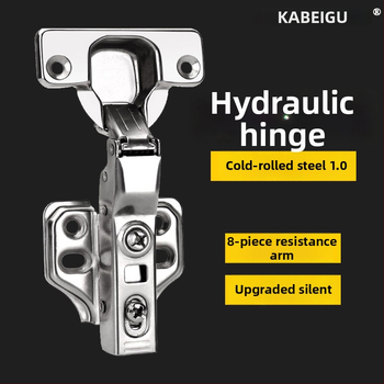 Šatníkový pánt z ocele valcovanej za studena s nárazníkom a hydraulickým tlmením, štandardný pružinový dverový pánt