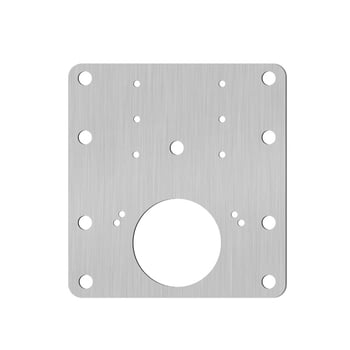 Vinoda placă de reparare a balamalelor pentru ușă, oțel inox, fixator și reglaj pentru panouri de ușă