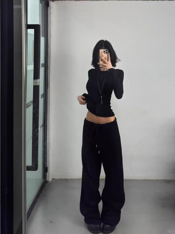 Top pentru femei cu două moduri de purtare, decupaj perforat, mâneci lungi, decolteu în V, oversize, viscoză, broderie