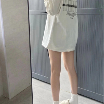 Tricou damă cu mâneci lungi din bumbac combed, cu șnur la bază, mărime plus, stil american retro High Street, croială lejeră