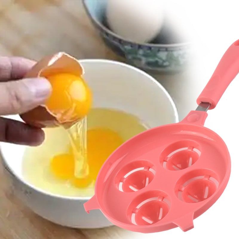 Separator de albuș din plastic cu patru găuri și izolator de gălbenuș pentru cofetărie