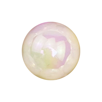 Perle rotunde bi-colore, 6–10 mm, în formă de sirenă, pentru decor DIY realizat manual, potrivite pentru lanțuri de telefon și pandantive auto