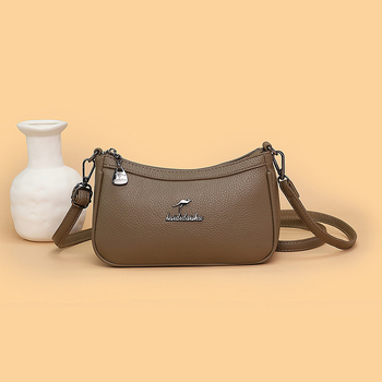 Geantă de umăr crossbody 91503, 2025 model, modă versatilă cu textură din piele moale și design elegant