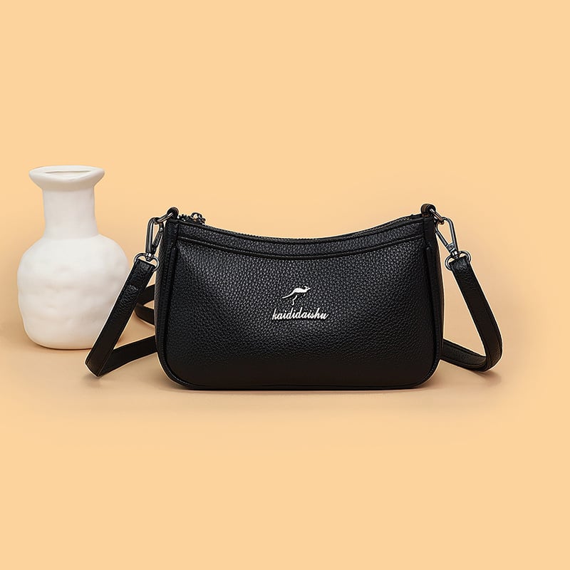 Geantă de umăr crossbody 91503, 2025 model, modă versatilă cu textură din piele moale și design elegant