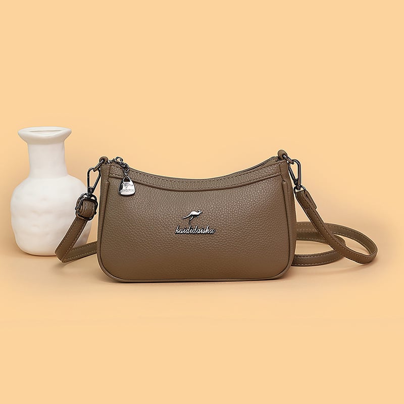 Geantă de umăr crossbody 91503, 2025 model, modă versatilă cu textură din piele moale și design elegant