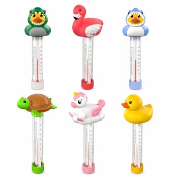 Termometru plutitor pentru piscină cu design animal, termometru de apă multifuncțional, -10 la 70 °C