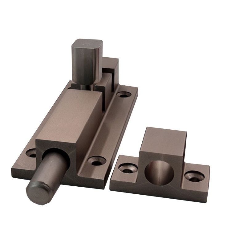 Zăvor ușă din aliaj de aluminiu, încuietoare mai groasă, montaj pe suprafață, pentru uși din lemn și dulapuri, accesorii pentru ferestre
