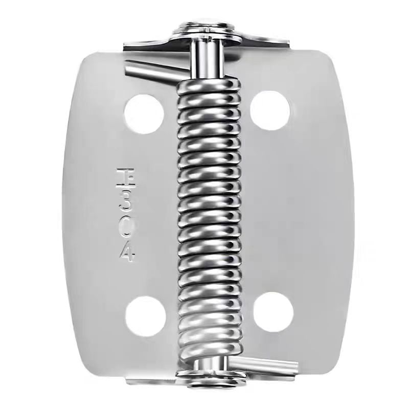 Balama cu arc din oțel inoxidabil 304, cu revenire automată, pliabilă, 2 inch
