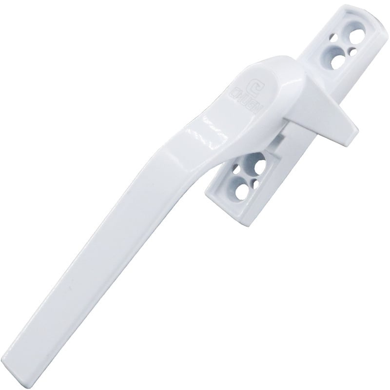 Set alb de mânere pentru ferestre în stil european, accesorii hardware, mâner din plastic și set de încuietori pentru ferestre glisante de uz casnic