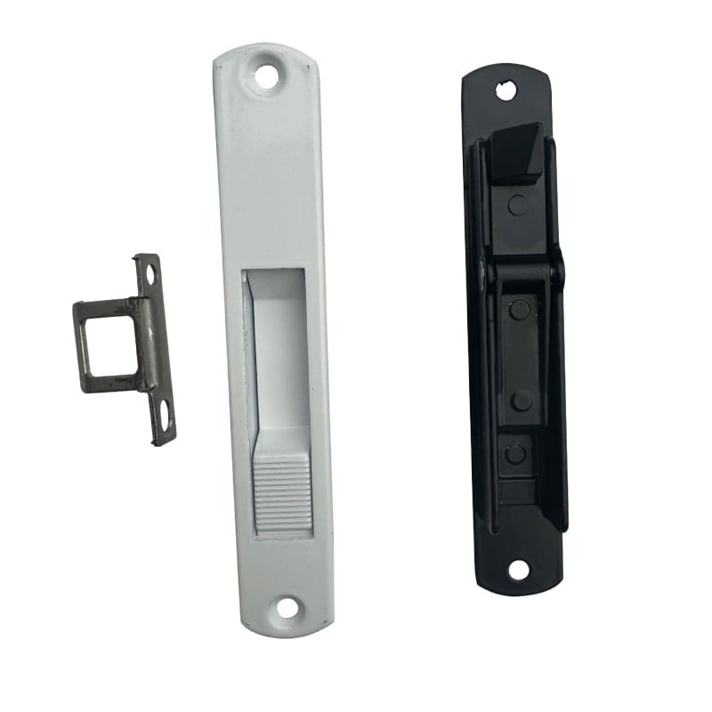 Încuietoare cu atingere automată din aliaj de aluminiu pentru ferestre cu tâmplă și uși glisante; încuietoare veche cu cârlig pentru fereastra glisantă; accesoriu încuietor fereastră glisantă