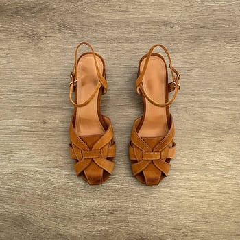 Sandale Mary Jane romane pentru femei, cu degetul închis, țesătură perforată, din piele de vită de primă clasă, lucrate manual, stil retro, talpă plată