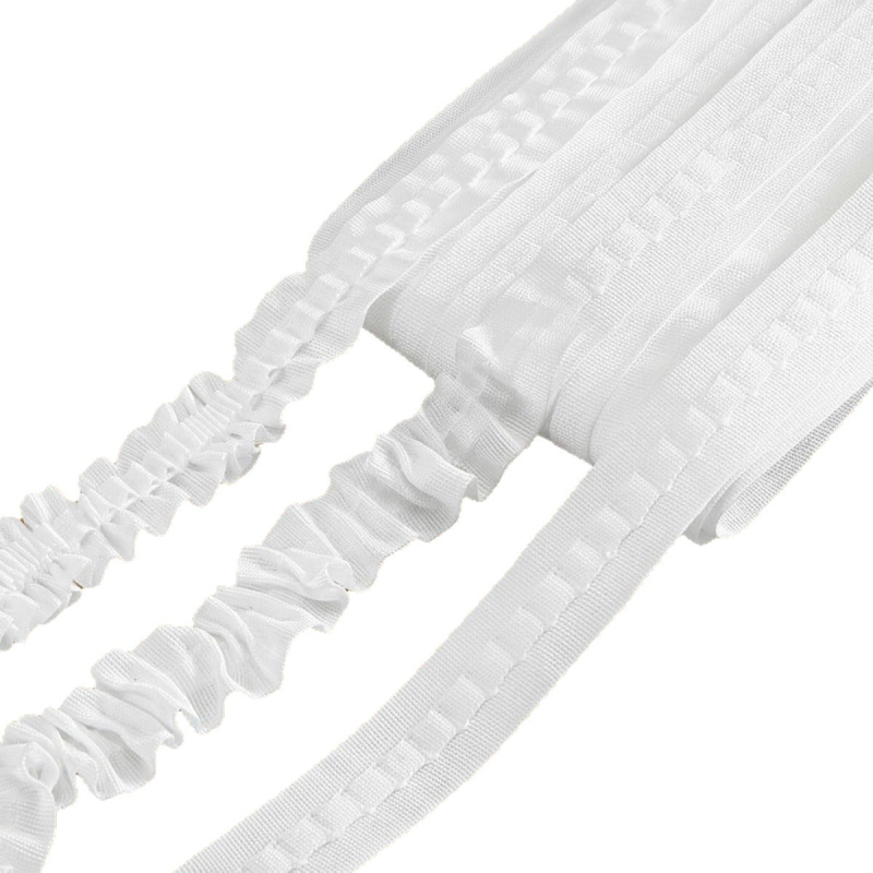 Meet 30 m panglică pentru plierea perdelelor cu 150 cârlige, pentru perdele DIY, panglică PP
