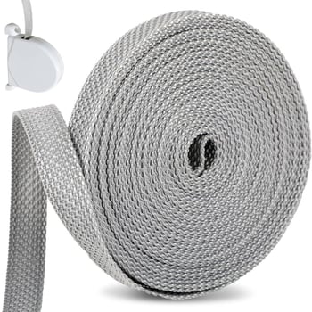 Bandă din nylon de 5 m x 14 mm pentru jaluzele rulante, protecție UV și rezistență ridicată la rupere, pentru rulouri și mașini de înfășurat