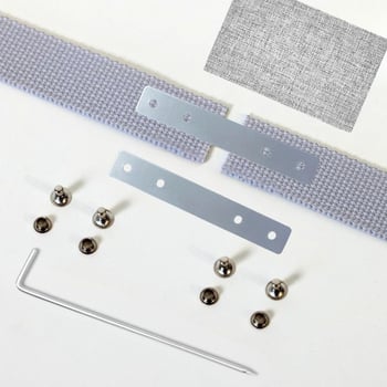 Kit de reparare a webbing-ului pentru rulouri cu placă de întărire din oțel inoxidabil
