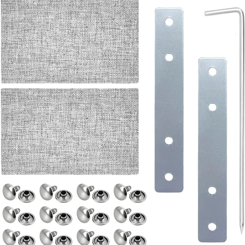 Kit de reparare a webbing-ului pentru rulouri cu placă de întărire din oțel inoxidabil