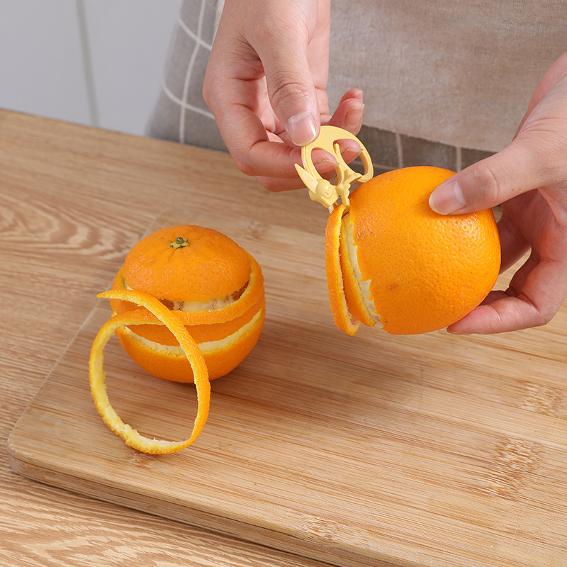 Otthoni többfunkciós citrusos hámozó gyümölcsökhöz, penge rozsdamentes acél 3Cr13 és fogantyú ABS