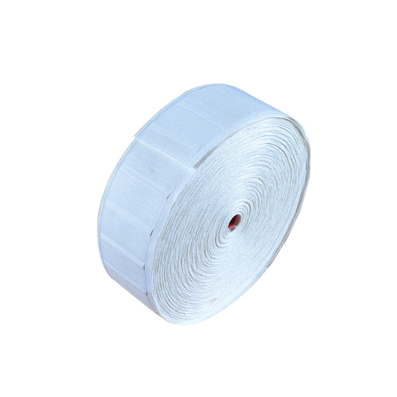 Accesorii pentru perdele: curea din material textil, bandă pentru cap din material și cârlige; curea albă din material îngroșat