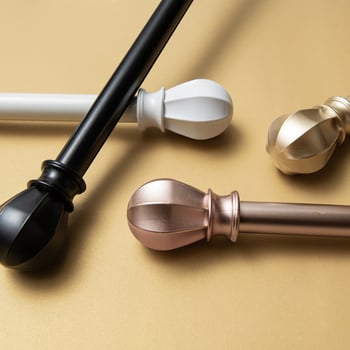 Bară pentru perdele din aluminiu, design modern de lux, grosime sporită, stil roman, negru și alb, pentru șine simple sau duble, suporturi pentru dormitor