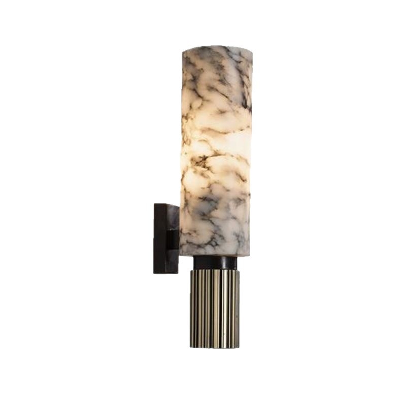 Lampa de perete în stil chinezesc nou, cu textură piatră nor pentru sufragerie, dormitor și birou — lampă de hol și lampă de noptiere, design