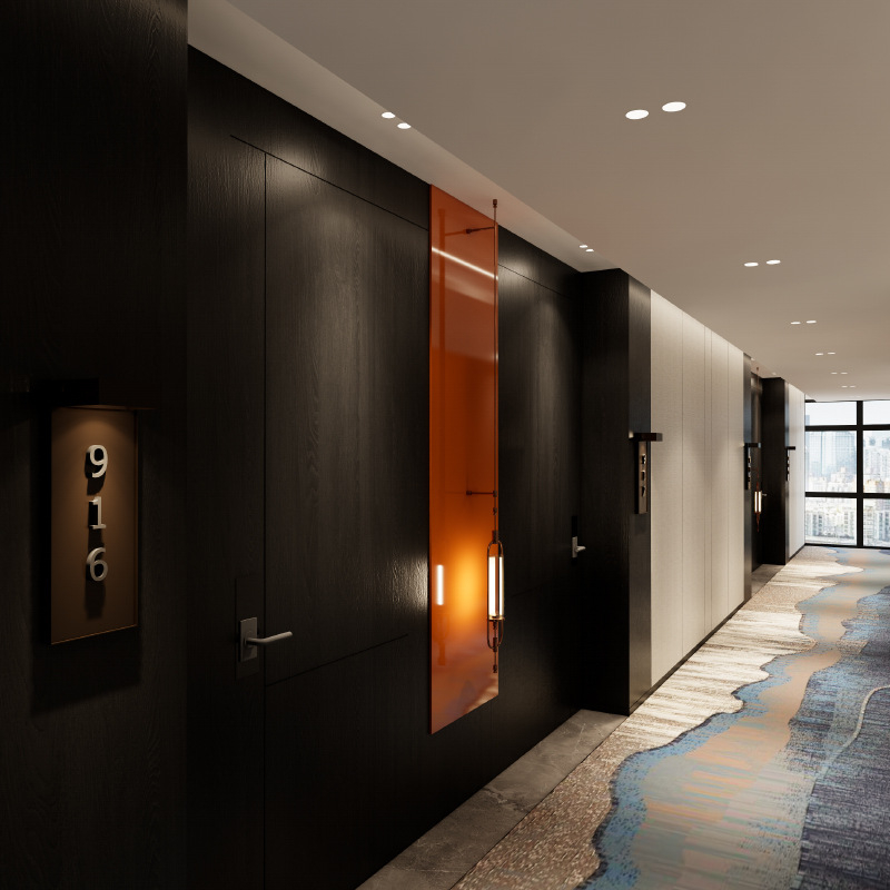 Huangqi Lampa de perete pentru hotel, cu abajur din marmură: applique, lustru și lampă de noptieră - LED 220V, stil postmodern