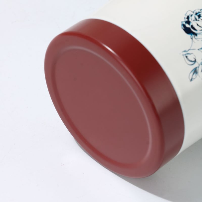 Lily of the Valley 316 din oțel inoxidabil, cană termo cu pai și bretea de purtare, cadou cafea cu logo personalizat