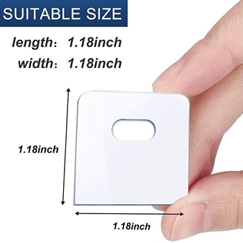 Set de 10 lamele pentru repararea jaluzele venetiene 1x1 inch