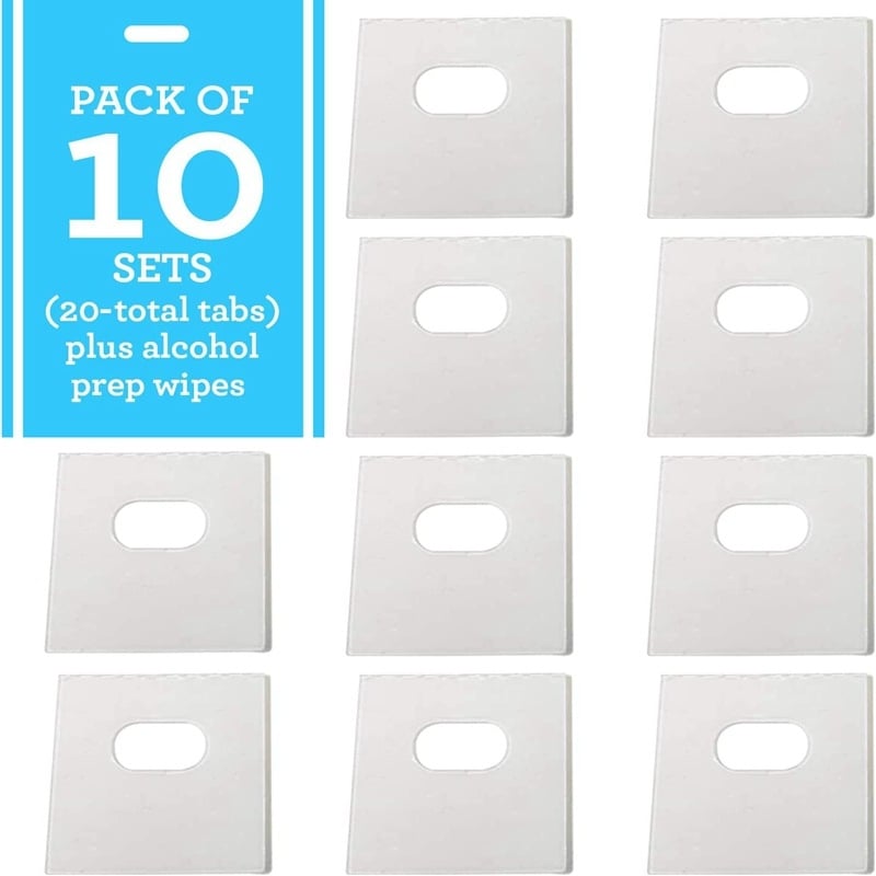 Set de 10 lamele pentru repararea jaluzele venetiene 1x1 inch