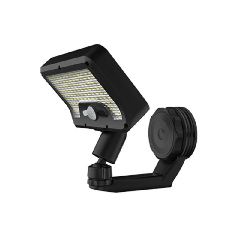 Lumină solară de exterior pentru grădină cu lampă magnetică de perete și senzor de mișcare