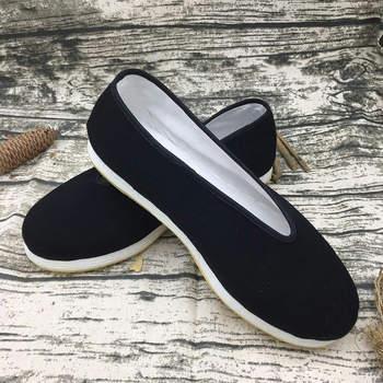 Pantofi de pânză pentru bărbați, casual, cusuti manual, respirabili, partea superioară din bumbac, talpă cu straturi multiple.